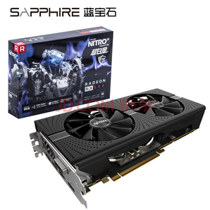 藍(lán)寶石（Sapphire）RX580 8G D5 超白金 OC 1340-1411MHz/8000MHz 8GB/256bit GDDR5 DX12 吃雞顯卡2099元