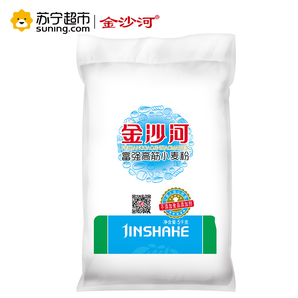 金沙河 富強高筋小麥粉 5kg  23.9元