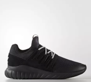 小碼福利！adidas 阿迪達(dá)斯 Tubular Radial 男士跑鞋 