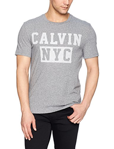 限L碼！Calvin Klein NYC Logo男T恤