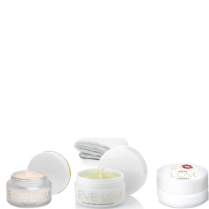 價(jià)值￡143！EVE LOM INSTANT RADIANCE 3件套裝 （卸妝膏100ml+亮采緊致乳霜50ml+有色潤(rùn)唇膏7ml）