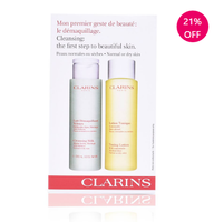 CLARINS 嬌韻詩平衡清潔套裝（綠吸盤200ml+黃水200ml套裝）