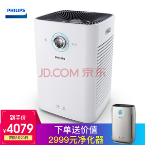 PHILIPS 飛利浦 AC6608 空氣凈化器4059元