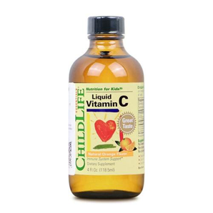 包郵包稅！美國(guó)ChildLife 兒童維生素C補(bǔ)充液 118.5ml
