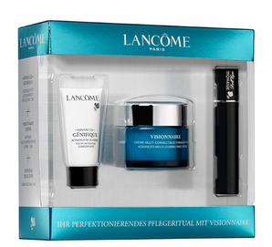 LANCOME 蘭蔻 Visionnaire 面部護(hù)理3件套 肌底液5ml+日霜15ml+睫毛膏2ml 