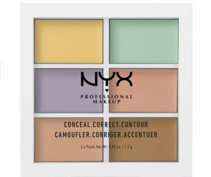 NYX Professional Makeup 6色修容遮瑕盤