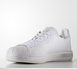 adidas 阿迪達(dá)斯 Superstar Primeknit 男款休閑鞋 