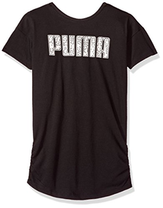 PUMA Dancer Draped Dress 女童T恤裙