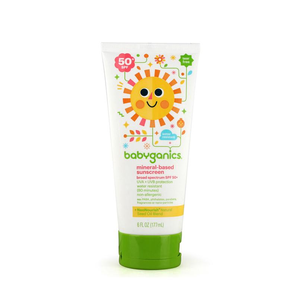 babyganics 甘尼克宝贝 天然矿物儿童防晒霜 SPF50 177ml    折29.4元/件