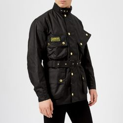 國內(nèi)同款￥2000+！秋季煥新  Barbour International Jacket 男士機(jī)車油蠟夾克