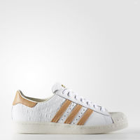 大碼！ adidas Originals SUPERSTAR 80S 男款休閑運(yùn)動(dòng)鞋