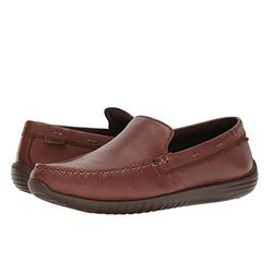 COLE HAAN Lisbon Venetian II 男士真皮樂(lè)福鞋 $41.99（約￥388）