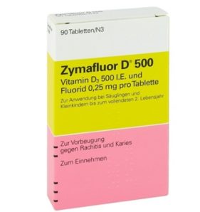 Zymafluor D 500 嬰幼兒維生素D 90粒