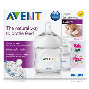 國內(nèi)同款￥100+！湊單！Avent 新安怡 自然原生奶瓶125ml（兩只裝）Amcal