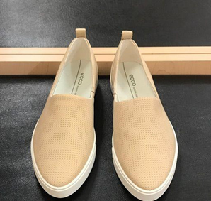 國內(nèi)￥1399！ECCO 愛步 Gillian吉莉系列 女士真皮一腳蹬休閑鞋