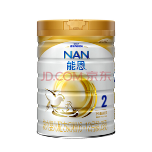 Nestlé 雀巢 能恩 嬰兒配方奶粉 2段 6-12個月 900g185元