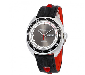 HAMILTON 漢米爾頓 American Classic Pan Europ 泛歐男士雙歷機(jī)械腕表 H35415781