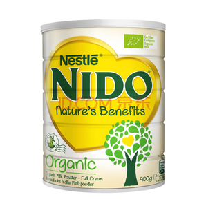 荷蘭進(jìn)口 雀巢(Nestle) Nido有機(jī) 全脂 調(diào)制乳粉 成人奶粉900g *2件207.2元（合103.6元/件）