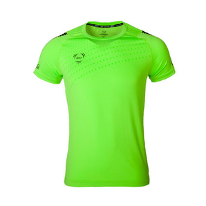 361度 男装足球比赛运动T恤361夏季吸湿排汗透气圆领短袖T恤_绿色,L