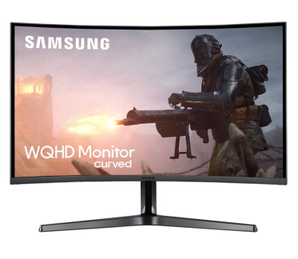 SAMSUNG 三星 C27JG52QQC 26.9英寸 顯示器（2560×1440、144Hz、1800R）