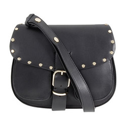 REBECCA MINKOFF BIKER SADDLE 女士真皮鉚釘馬鞍包 