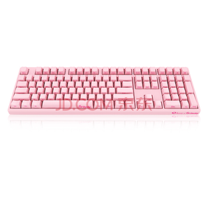 AKKO Ducky Zero 3108 PBT 機(jī)械鍵盤(pán) 108鍵 cherry 櫻桃軸 紅軸 粉色329元