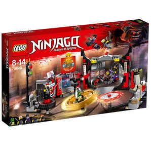 樂高 幻影忍者 Ninjago 8歲-14歲 勞埃德勇闖地下道場(chǎng) 70640  345元