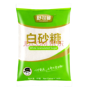 SUGARMAN 舒可曼 白砂糖 1kg   6.93元 