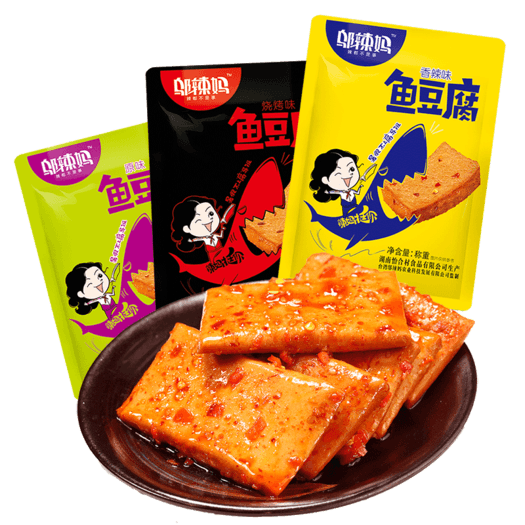 邬辣妈鱼豆腐40包共550g