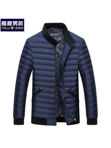 雅鹿男裝(YALU UOMO) 白鴨絨立領羽絨服外套S34EDYA17188 *3件 287元（合95.67元/件）