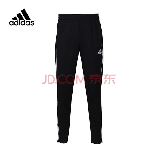 adidas阿迪达斯男裤 2018春新款运动裤保暖收口小脚裤