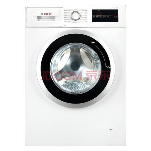 bosch博世serie4xqg80wan201600w8公斤变频滚筒洗衣机3199元