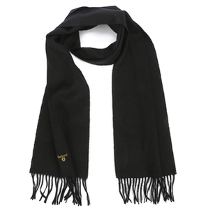 BARBOUR PLAIN LAMBSWOOL SCARF 男士純羊毛圍巾