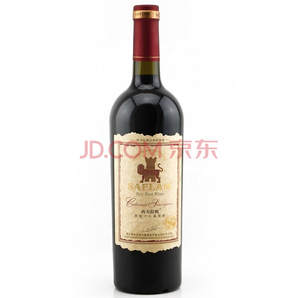 西夫拉姆（SAFLAM）紅酒 酒堡干紅葡萄酒30年樹齡 750ml *2件98元（合49元/件）