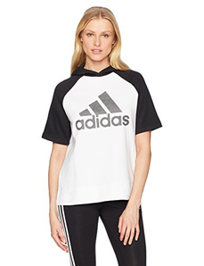 爆料有獎(jiǎng)！限xs、多款可選！adidas  Athletics時(shí)尚全拉鏈短袖連帽衫