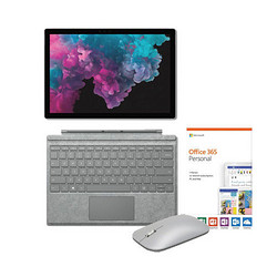 Microsoft 微軟 Surface Pro 6 12.3英寸平板電腦 （i5、8GB、128GB）鍵盤套裝 + Surface 鼠標(biāo) + Office365 一年訂閱