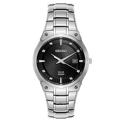爆料有獎！ SEIKO 精工 Diamond SNE429 男士太陽能腕表