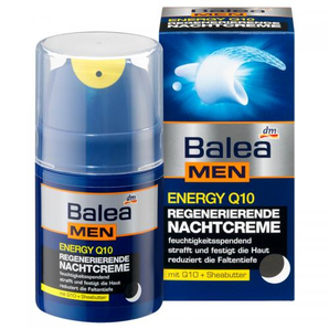 Balea 芭樂雅 輔酶能量Q10護理重生男士晚霜50ml