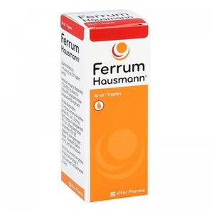 德國(guó)直郵Ferrum-Hausmann嬰兒補(bǔ)鐵液30ml新包裝