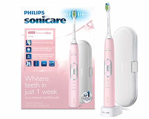 Philips Sonicare 6100 美白電動(dòng)牙刷  三色可選