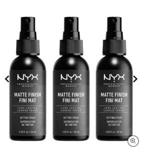 NYX Makeup Setting Spray Matte 霧面定妝噴霧 60ml*3