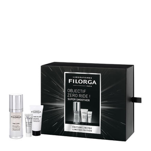 FILORGA 菲洛嘉 平滑抗皺三件套裝（零時(shí)光精華30ml+逆齡面霜15ml+妝前乳15ml ）