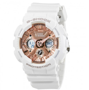 Casio 卡西歐 G-Shock 系列 女款雙顯運動腕表 GMAS120MF-7A2