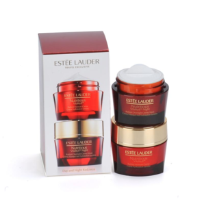 EsteeLauder雅詩(shī)蘭黛 紅石榴鮮活營(yíng)養(yǎng)套裝 日霜50ml+晚霜50ml 新老包裝隨機(jī)