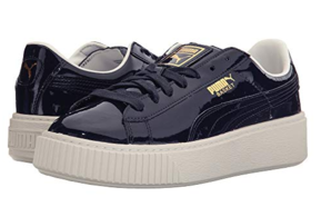 PUMA 彪馬 Basket Platform Patent女款休閑鞋