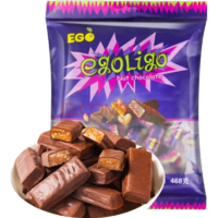 原装进口EGO巧克力紫皮糖468g年货装*2