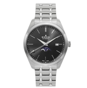 EDOX 依度 Les Vauberts 系列 80505-3M-NIN 男士月相機(jī)械腕表