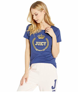 Juicy Couture 橘滋 Crown 皇冠logo女士T恤