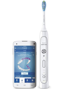 Philips 飞利浦 蓝牙版 声波 震动 护齿型 电动牙刷 HX9192/01 高端限量款
