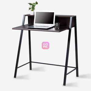 好事达 书桌现代简约电脑桌家用办公桌(胡桃木+黑色 德馨)